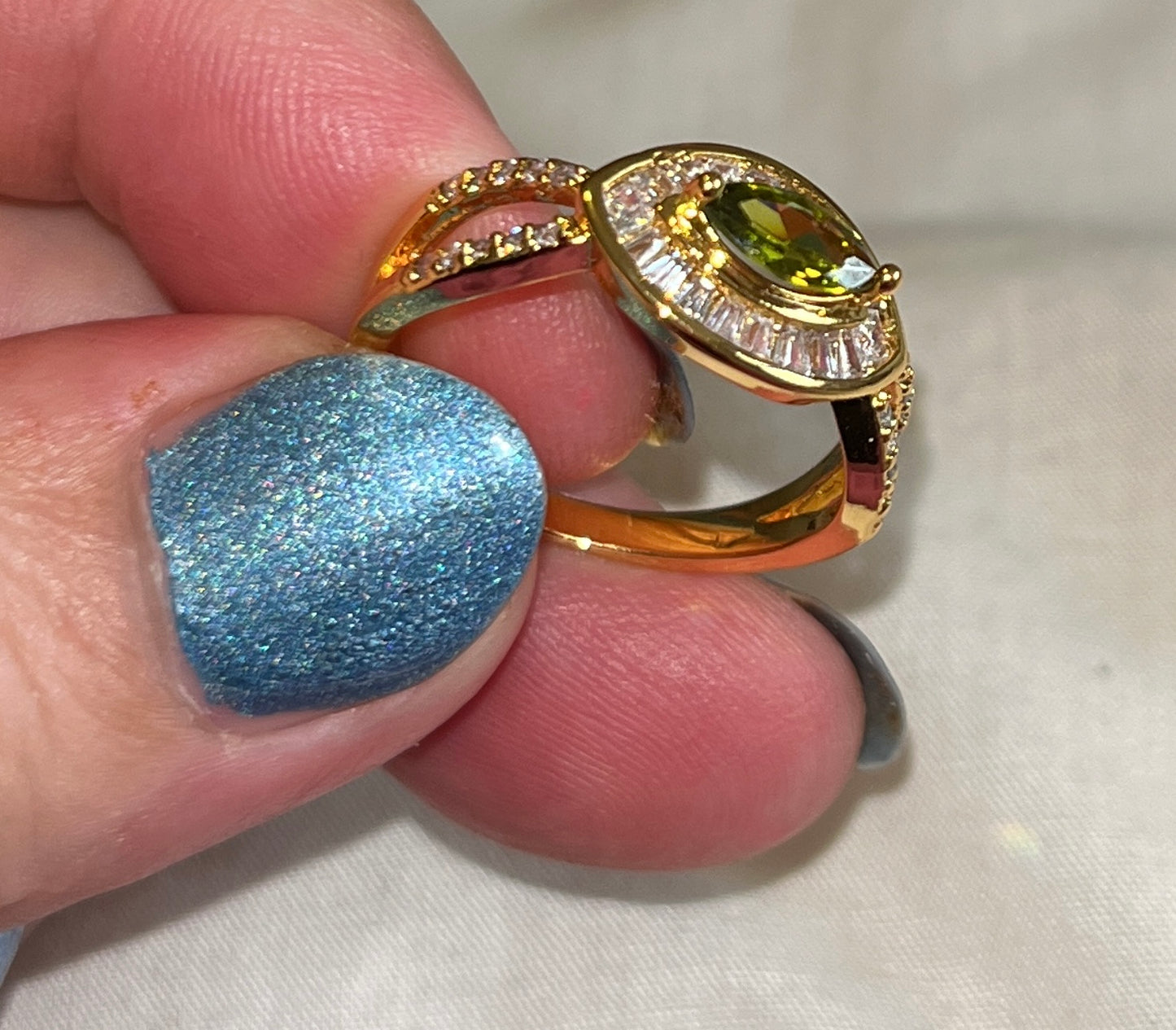 CZ Marquis Ring