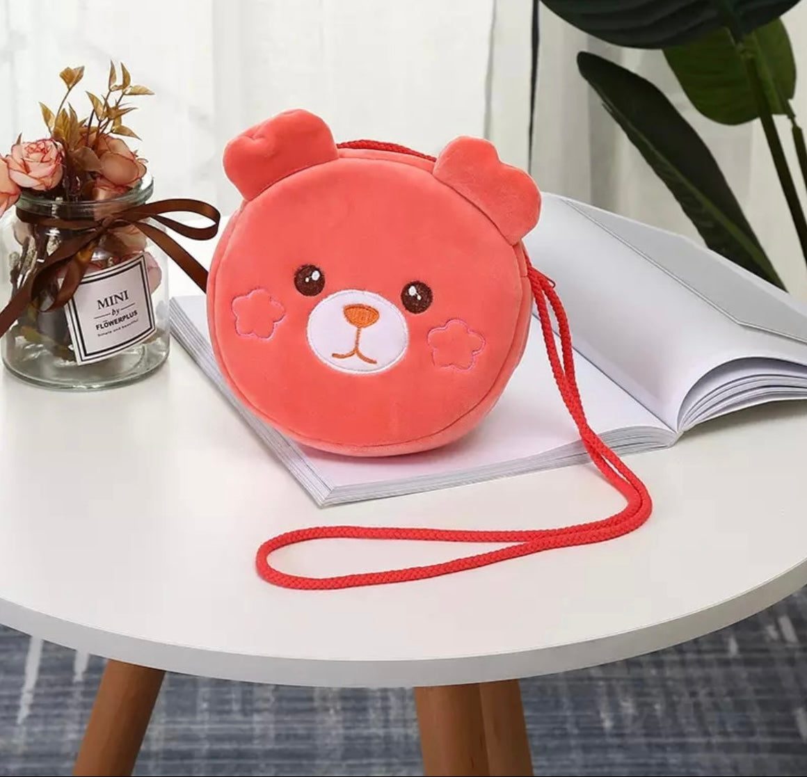Plush Shoulder Cross-body Bag