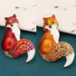 Rhinestone Fox Brooch & Pendant