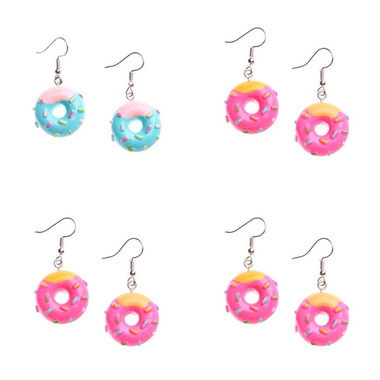 Donut Sprinkle Earrings