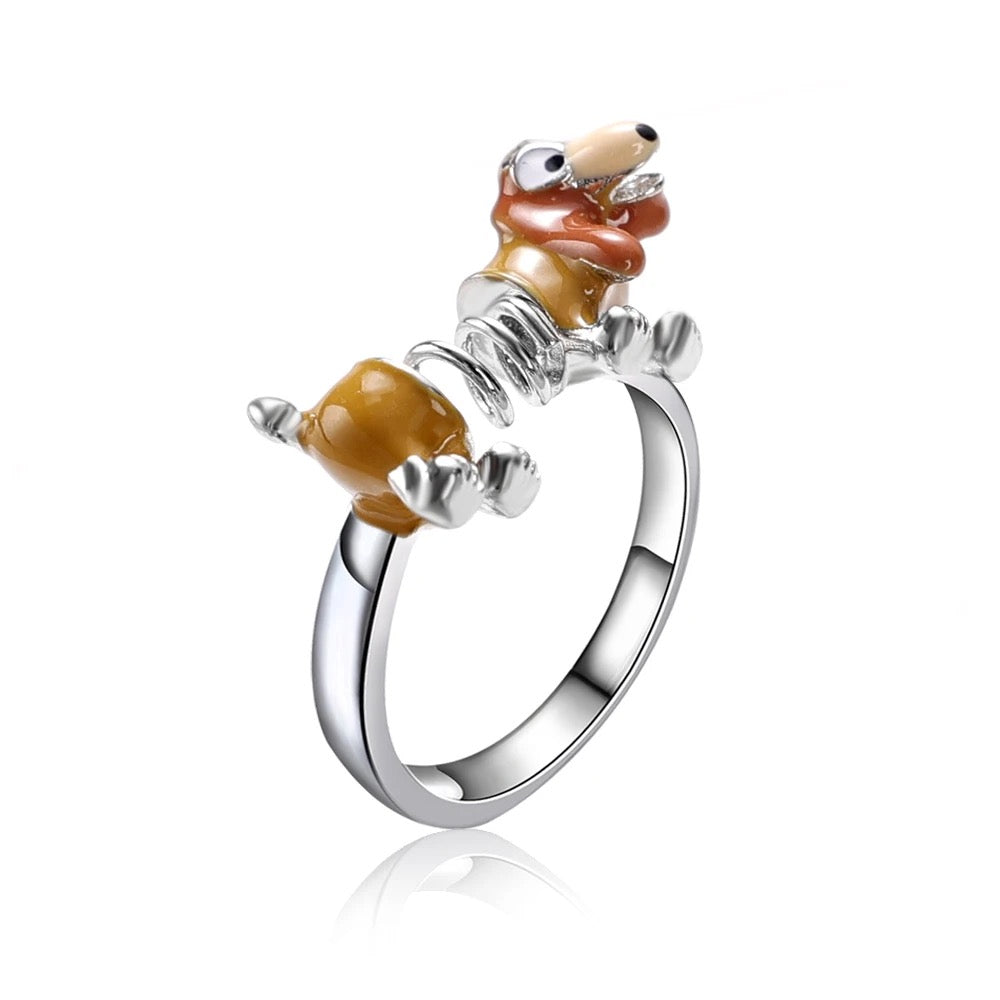 Slinky Dog Designer Niche Ring