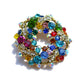 Rhinestone Seasonal Wreath Brooch & Pendant