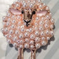 “Pearly Wool” Sheep Brooch