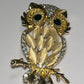 “Hedwig” Enamel Owl Brooch