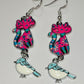 Funky Cat Artisan Earrings