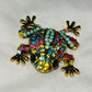 Fabulous Frog Rhinestone Brooch & Pendant