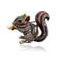 Squirrel Rhinestone Brooch