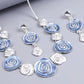 Luxurious Artisan Layered Pendant & Earring Sets