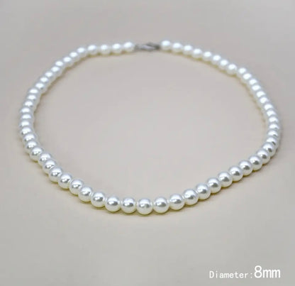 White Imitation Pearl necklace