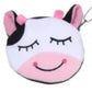 Short Plush Zippered Coin Purse