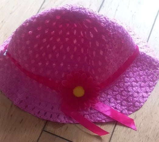 Tea Party Straw Sun Hats & Purses