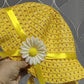 Tea Party Straw Sun Hats & Purses