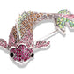 Swimming Koi Rhinestone Brooch