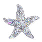 Sparkling Starfish Rhinestone Brooch & Pendant