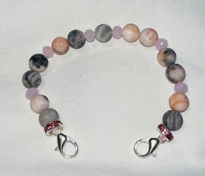 Medical Alert Natural Stone Bracelets