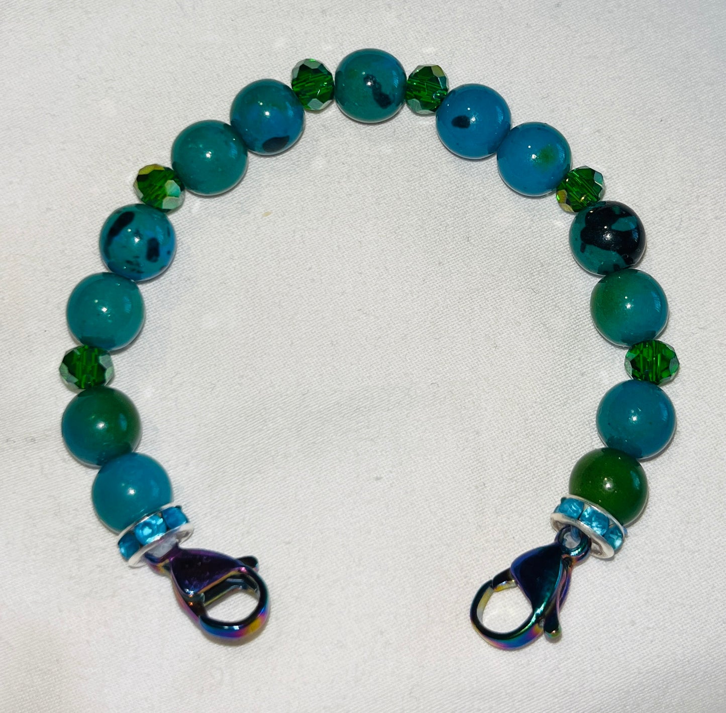 Medical Alert Natural Stone Bracelets