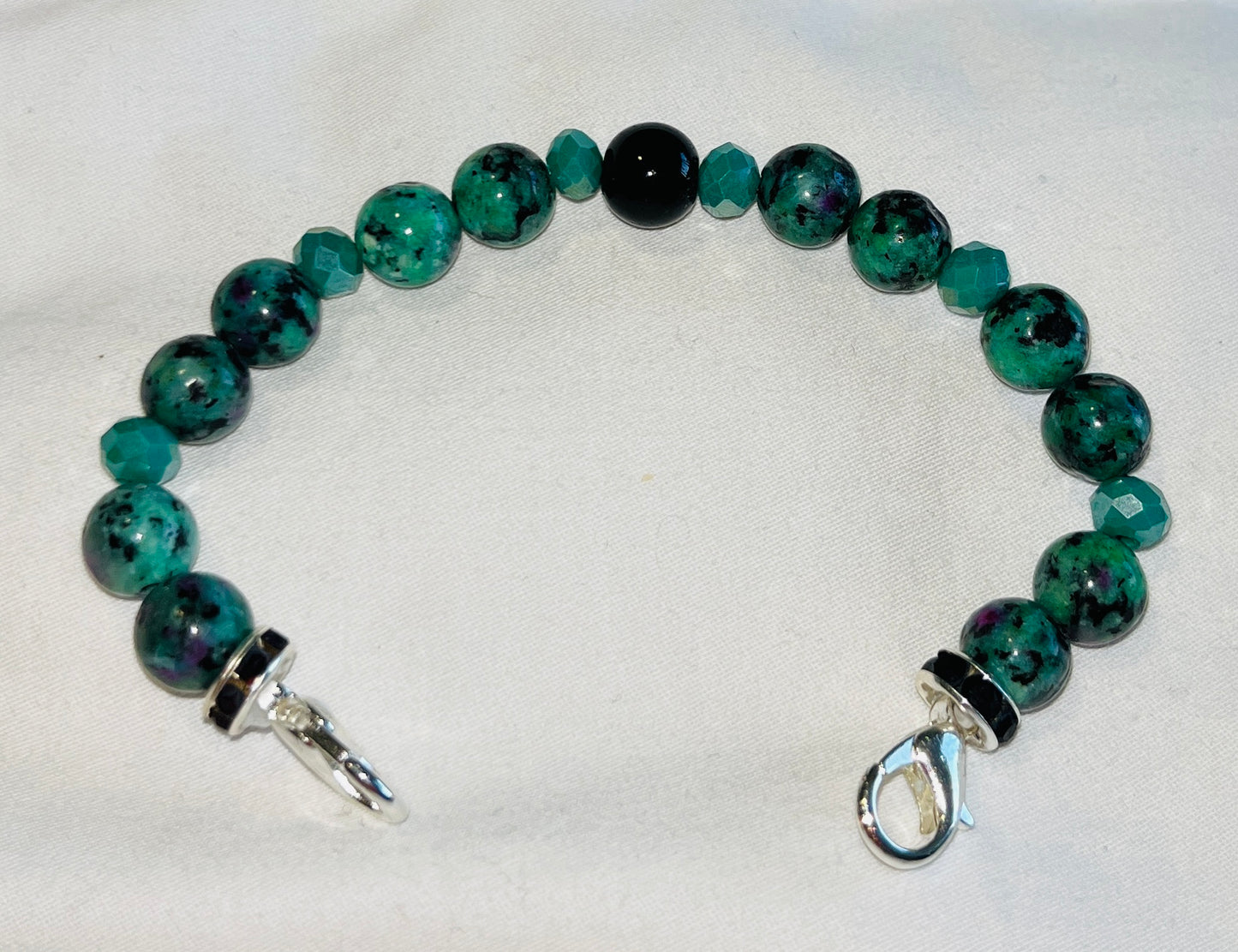 Medical Alert Natural Stone Bracelets