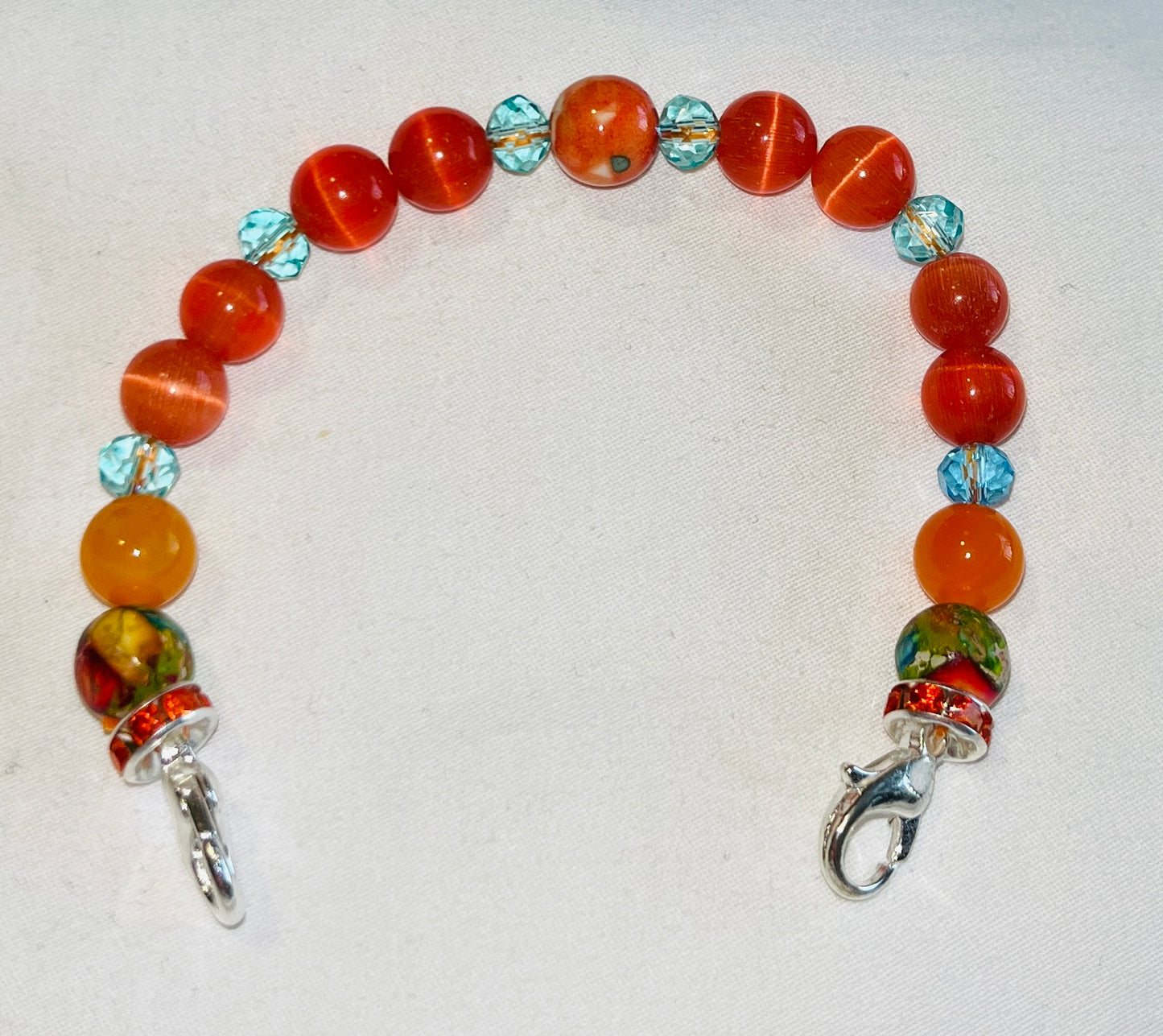 Medical Alert Natural Stone Bracelets