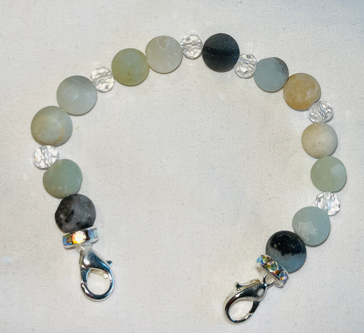 Medical Alert Natural Stone Bracelets