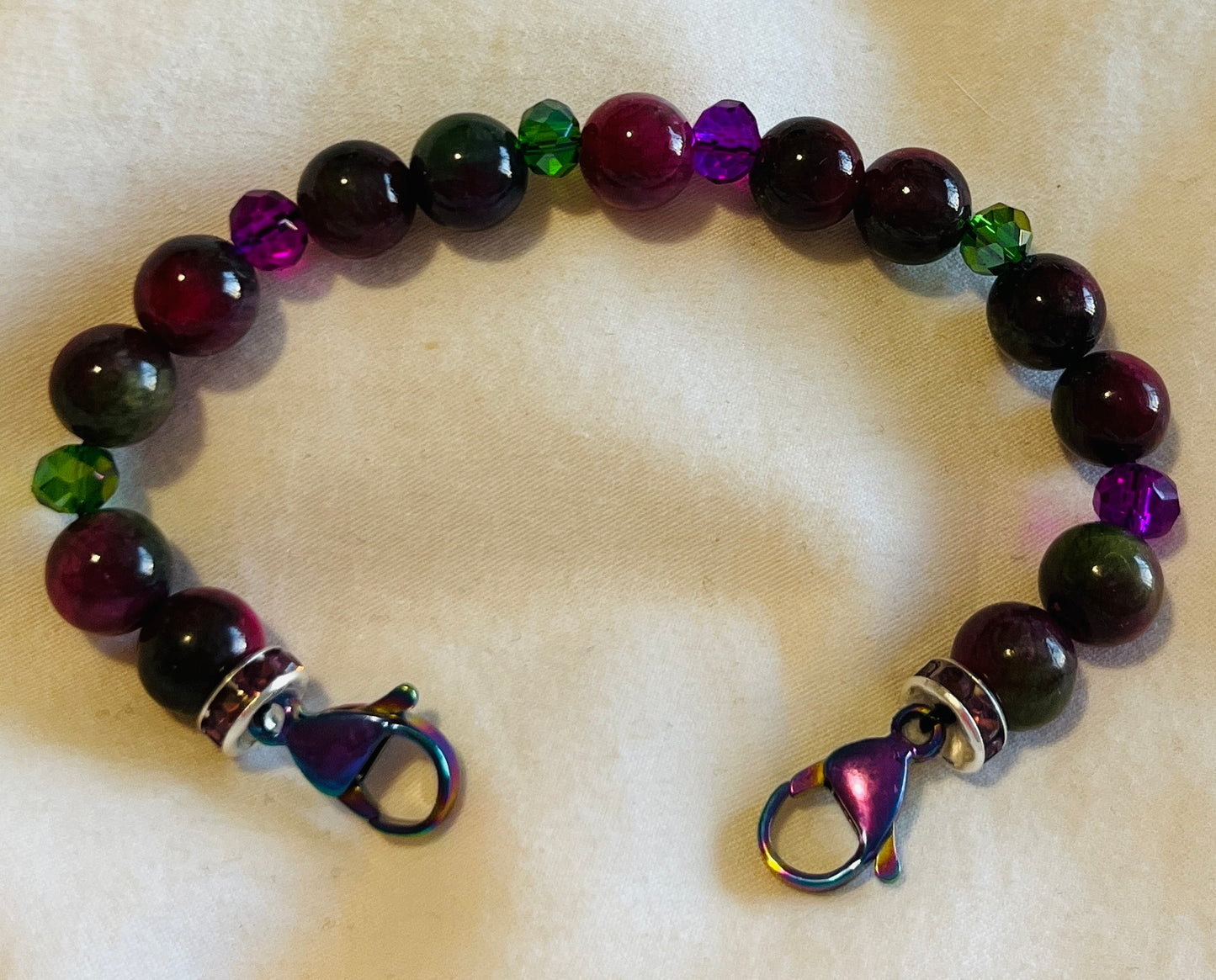 Medical Alert Natural Stone Bracelets