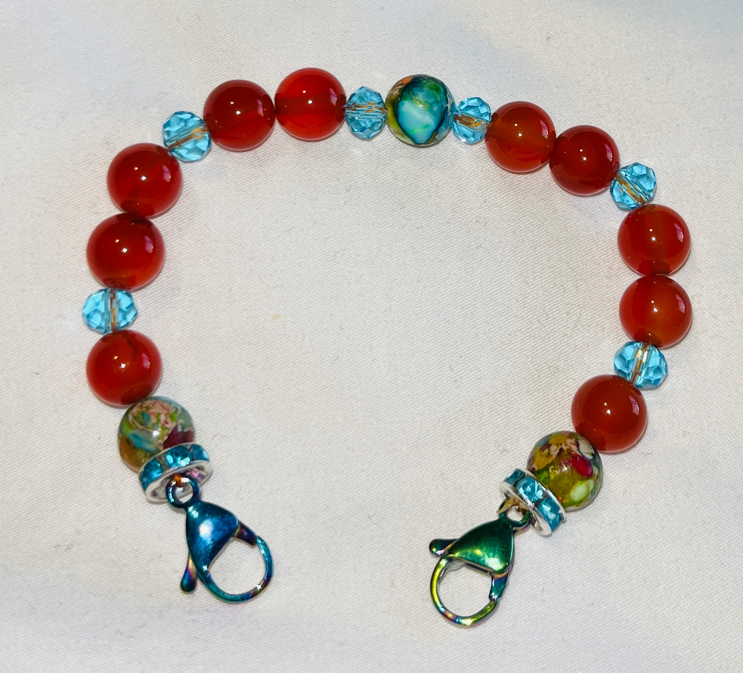 Medical Alert Natural Stone Bracelets