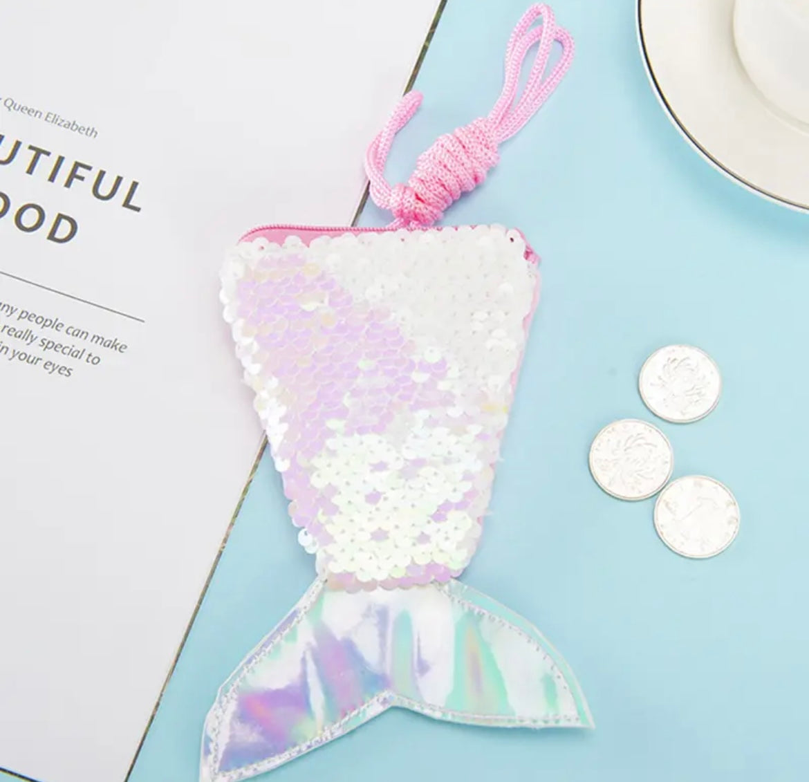 Mermaid Sequin Shoulder Bags