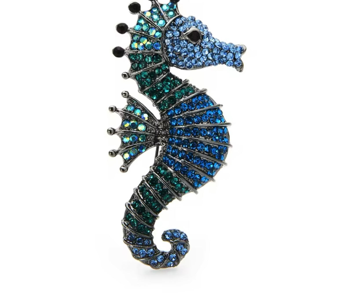 Sea Horse Brooches