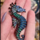 Sea Horse Brooches