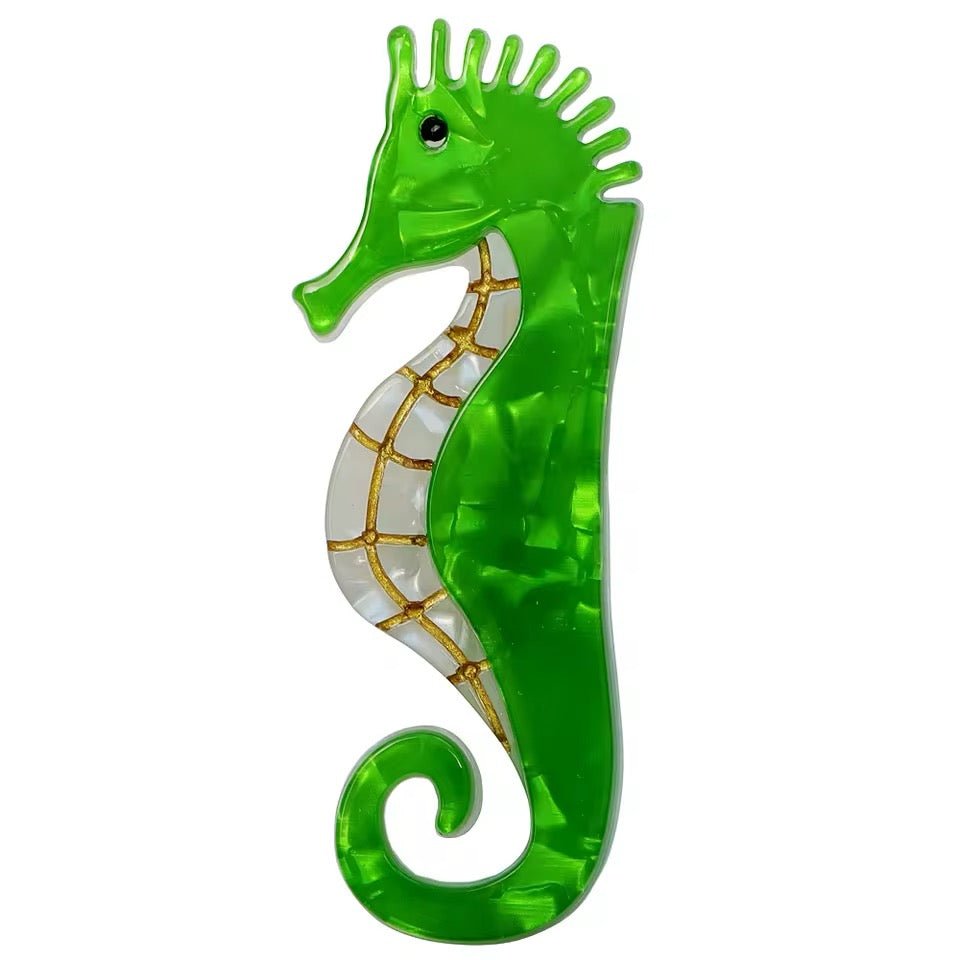 Sea Horse Brooches