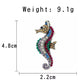 Sea Horse Brooches