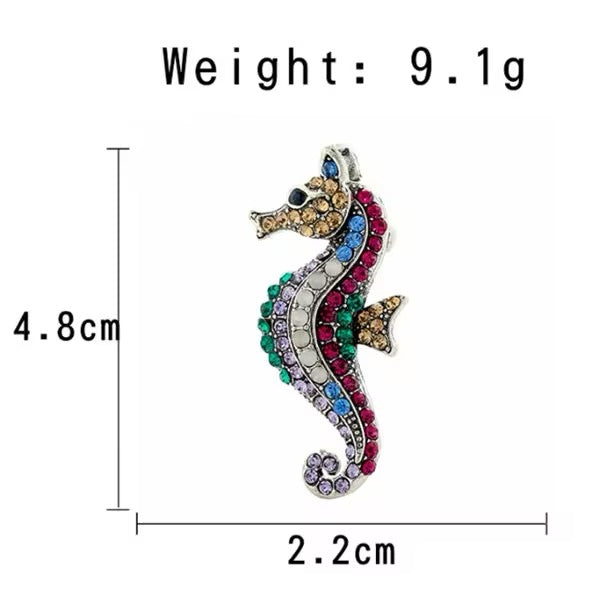 Sea Horse Brooches