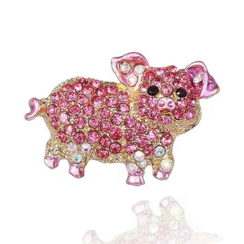 “This Little Piggy” Brooch