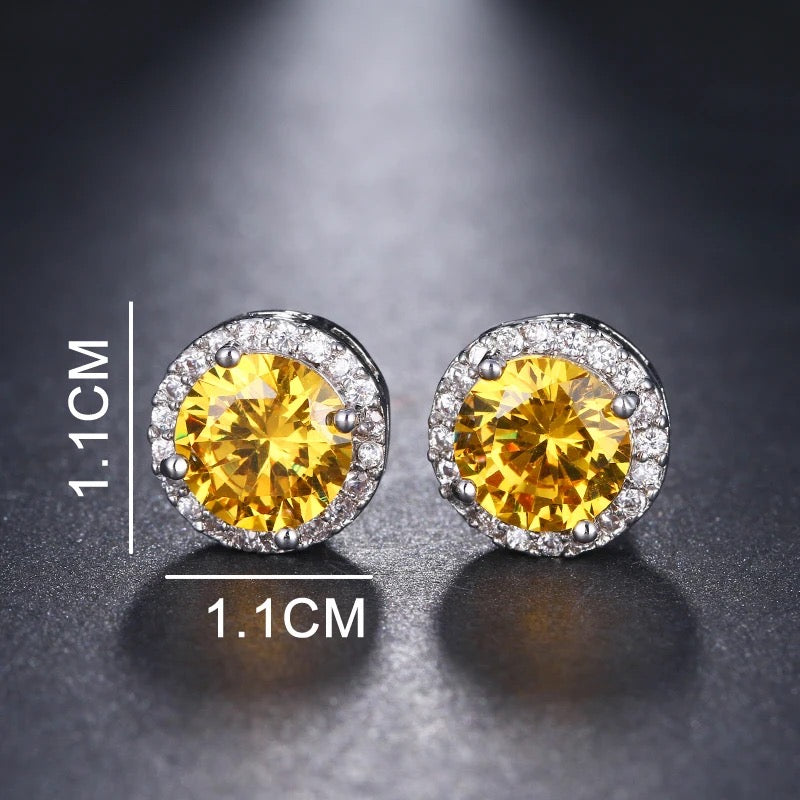 CZ Stud Earrings