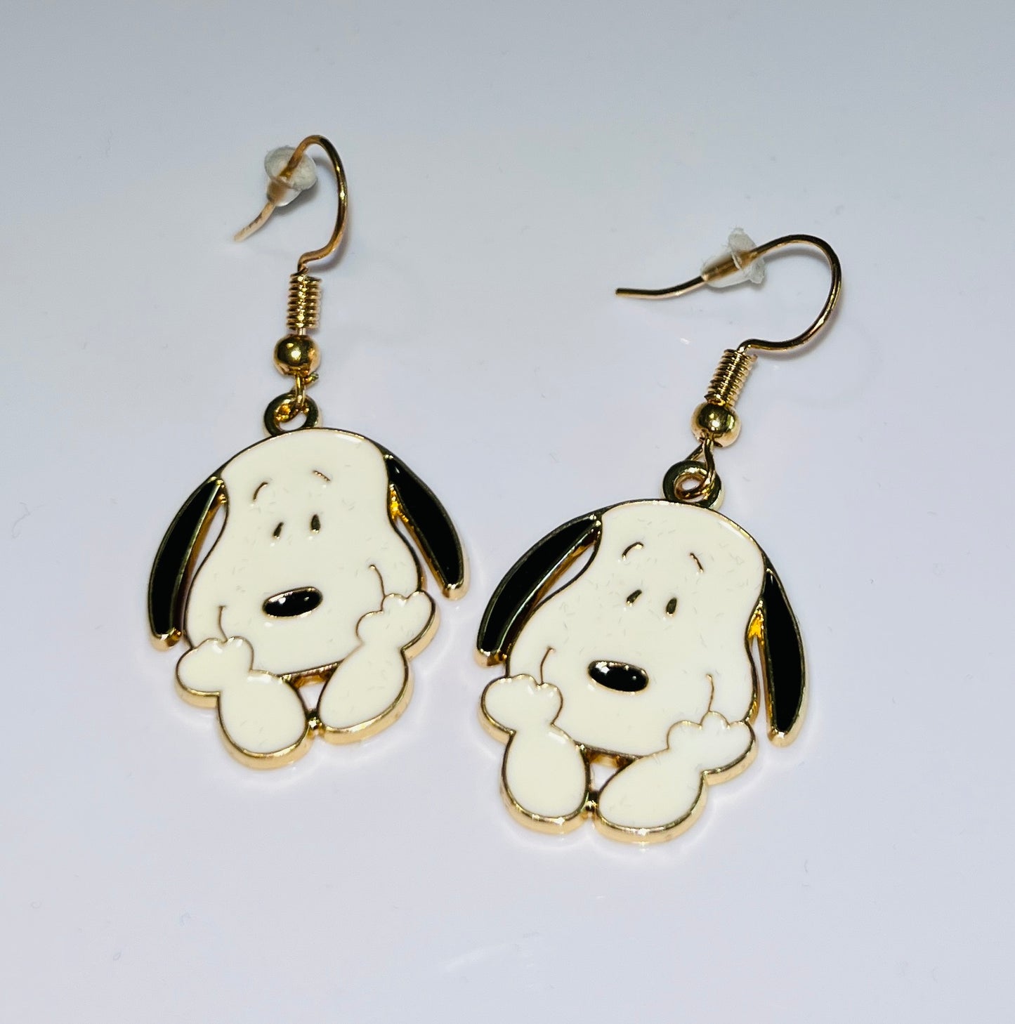 “Loveable Puppy” Artisan Snoopy Earrings