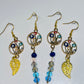 Lucky Eye Artisan Dangle Earrings