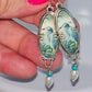 Blue Heron Artisan Earrings