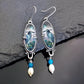 Blue Heron Artisan Earrings