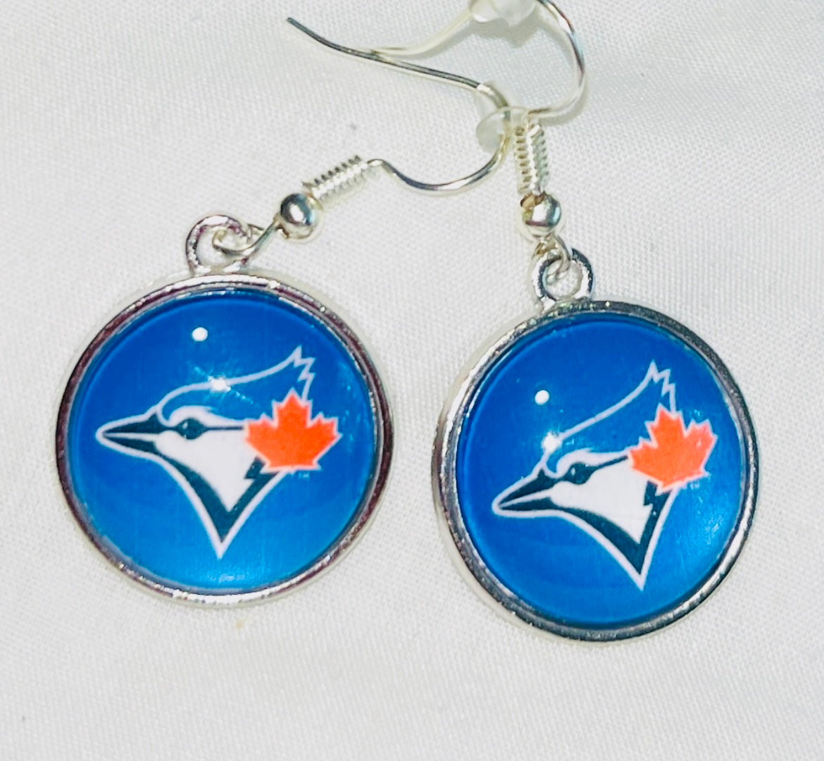 “Blue Jays All The Way!” Earrings