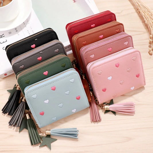 Ladies Mini Tassel Wallet