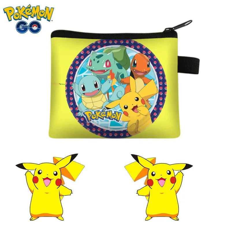 Pokemon Pikachu Kids Cartoon Coin Purse