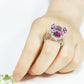 Uniquely Exquisite Mystic Topaz Ring