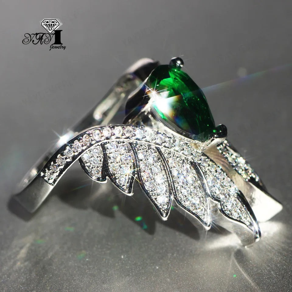 “On The Wings Of Angels” CZ Ring