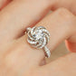 Graceful Swirl Design Ring