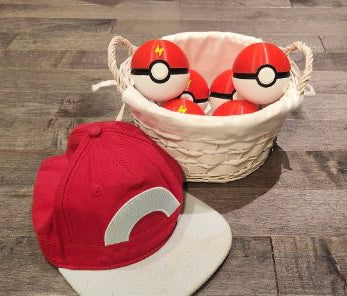 3D Printed Pokéball with Pokémon