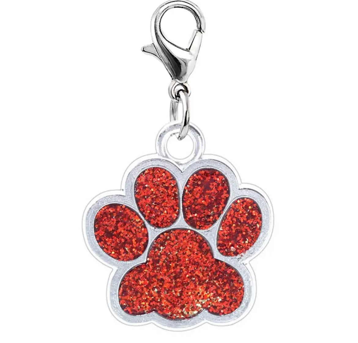 Paw Print Pet Charms