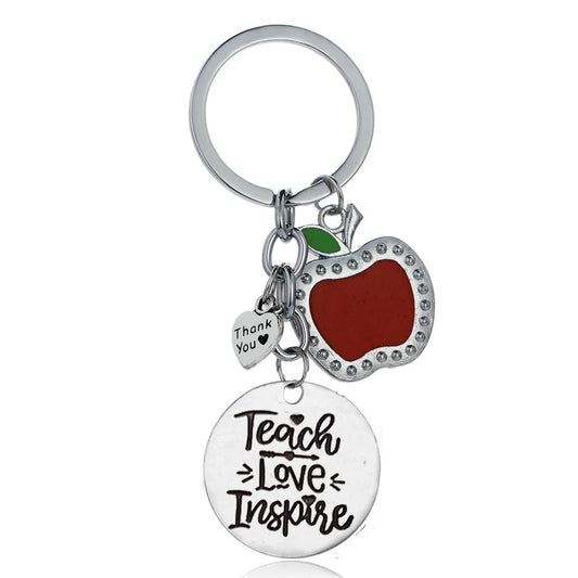 Teach Love Inspire Key Ring