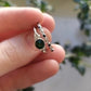 Sweet Green Crystal Ring Set