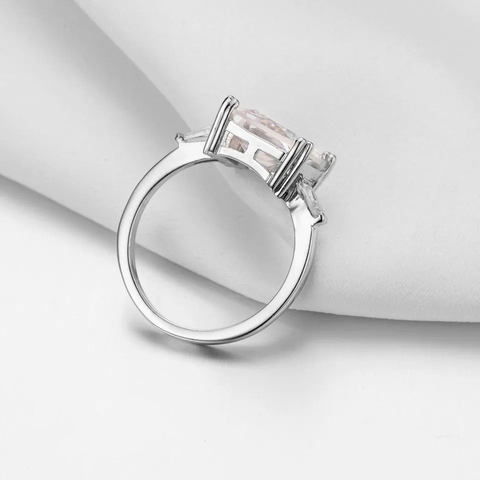 Princess Cut Square Engagement Ring