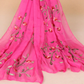 Embroidered Chiffon Scarves
