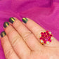 Fabulously Fuchsia Party Ring